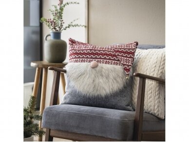 Dekoratyvinis pagalvės užvalkalas 'Kalėdų nykštukas'