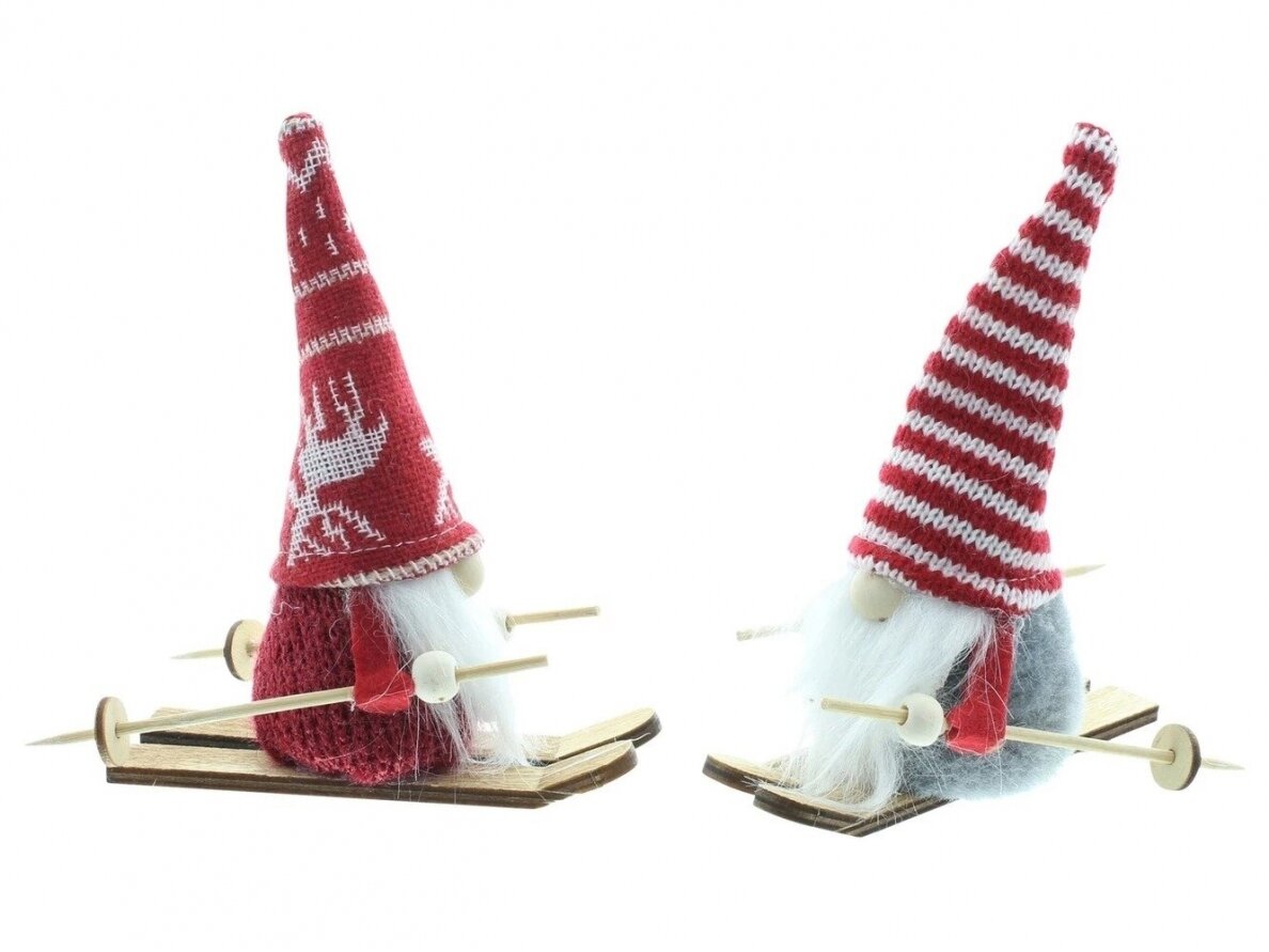 Gnome 'Slidinėjimo kelionė', 2 vnt. 3 Gnome 'Slidinėjimo kelionė', 2 vnt. 3