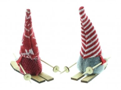 Gnome 'Slidinėjimo kelionė', 2 vnt. 2 Gnome 'Slidinėjimo kelionė', 2 vnt. 2