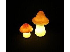 LED dekoracija 'Grybai', 2 vnt. 4 LED dekoracija 'Grybai', 2 vnt. 4