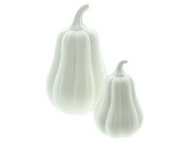 LED moliūgas baltas,2 vnt. 2 LED moliūgas baltas,2 vnt. 2