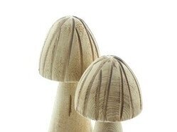 Medinė dekoracija ' GRYBAS',2 vnt. 3 Medinė dekoracija ' GRYBAS',2 vnt. 3