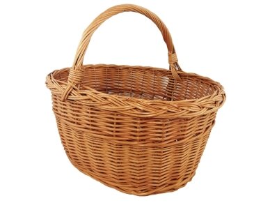 Pintas pirkinių krepšelis, grybavimui 46 cm Pintas pirkinių krepšelis, grybavimui 46 cm